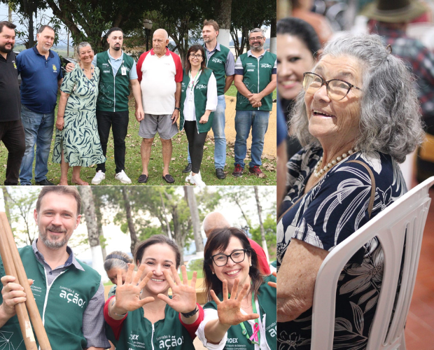 PET-Sa�de Univ�s participa de celebra��o da Semana da Pessoa Idosa no LIMA
